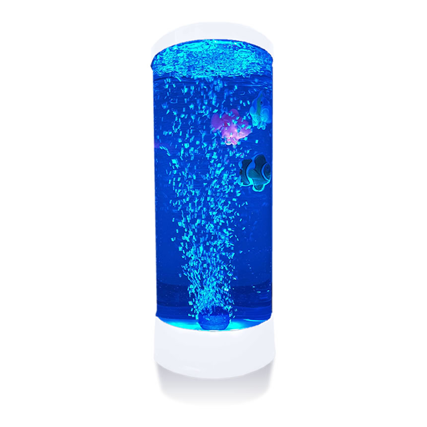 バブル搭載 LED アクアリウム 魚 3匹 インテリア 卓上 ミニクラゲ おしゃれ プレゼント イルミネーション BUBFISH｜shopeast｜03