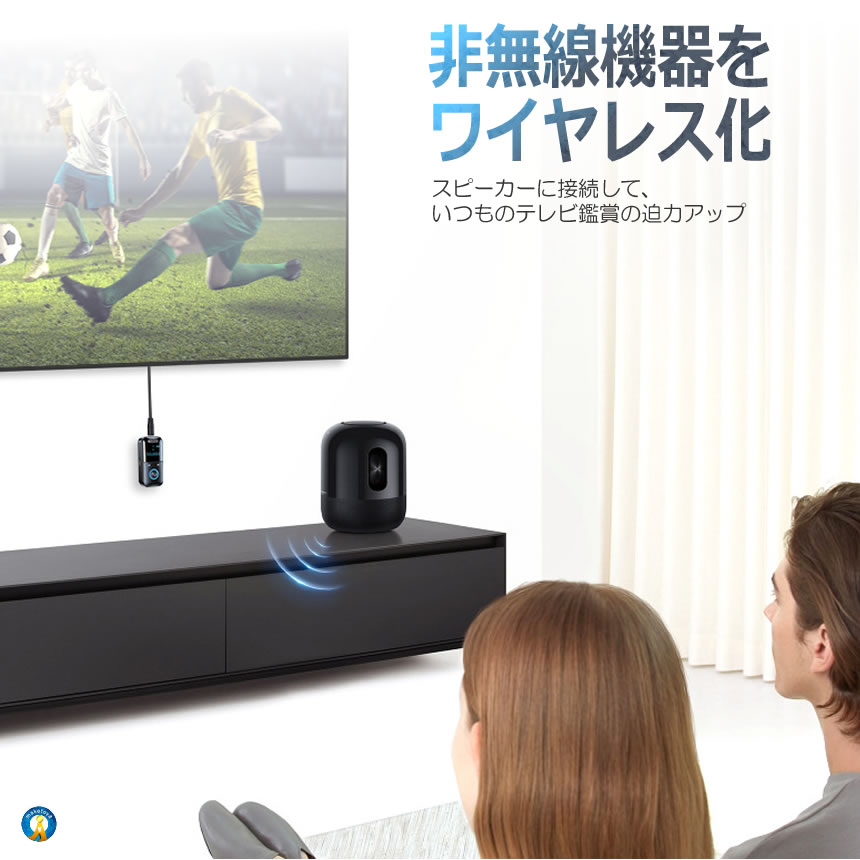 2個セット トランスミッター レシーバー オーディオ 1台2役 送信機