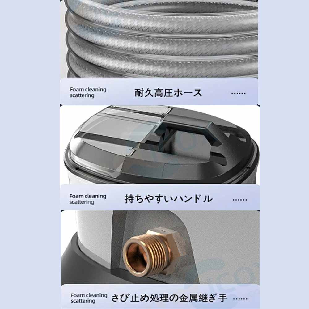 タンク式 高圧洗浄機 業務用 家庭用 強力噴射 電動 コードレス式 20L