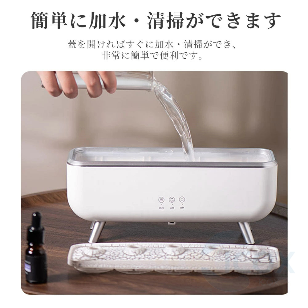 2025新品○音楽連動】アロマ 加湿器 卓上 超音波 クラゲ アロマ