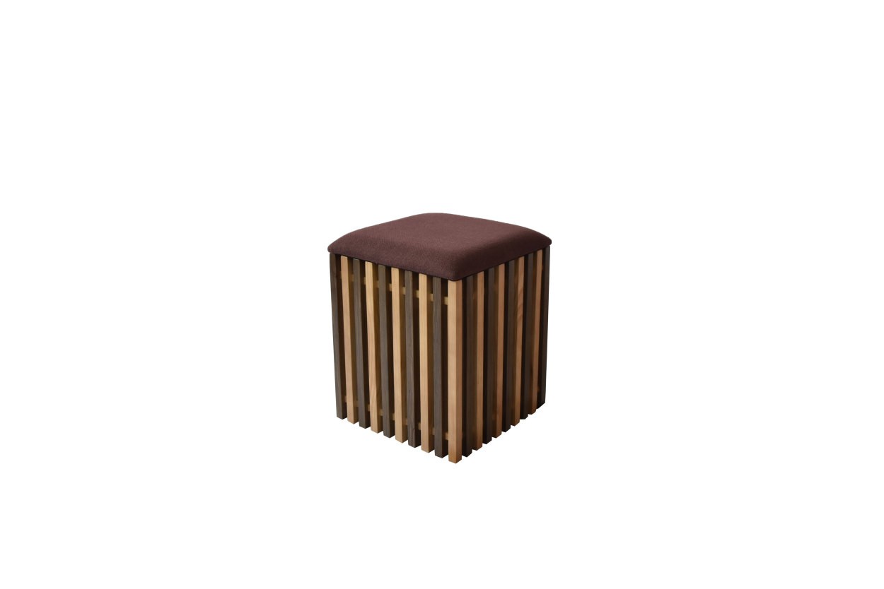 スツール 格子 収納 天然木 北欧 木製 椅子 イス チェア シンプル オイル アンティーク 植物性オイル モダン ハンドメイド ナチュラル おしゃれ｜shopfamous｜03