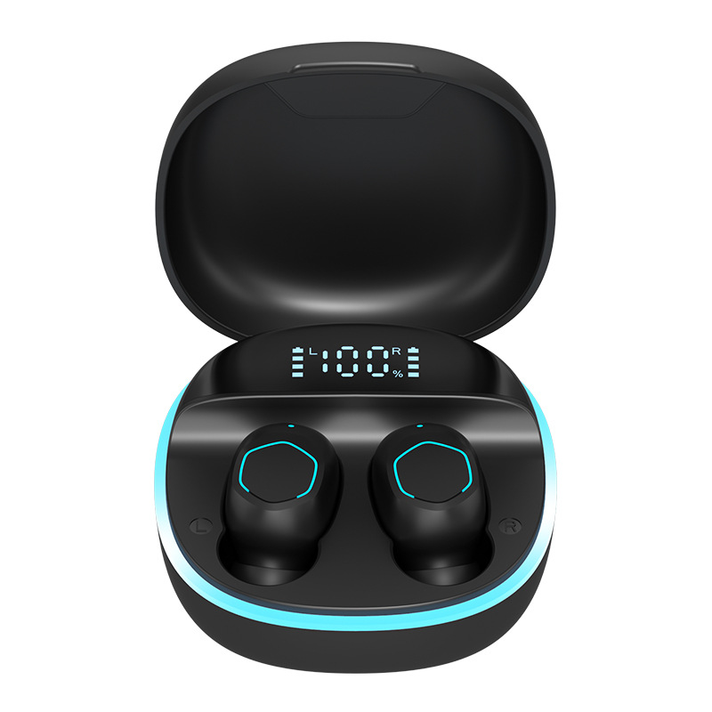 ワイヤレスイヤホン Bluetooth5.3 残電表示 超軽量 小型 ブルートゥース AAC/SBC対応 高音質 Hi-Fi 片耳 両耳 超軽量 IPX4防水 左右分離｜shopfleurit｜02