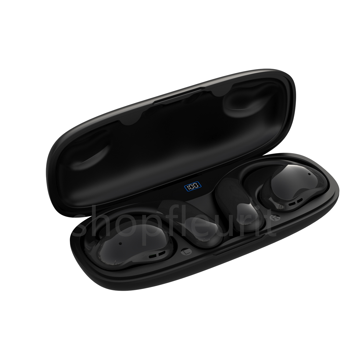 空気伝導ワイヤレスイヤホン ワイヤレスイヤホン OWS式 Bluetooth5.3 耳掛け型 ブルートゥース 16mm複合ホーン 高音質 Hi-Fi 超軽量 残量表示 IPX7防水 防塵｜shopfleurit｜02