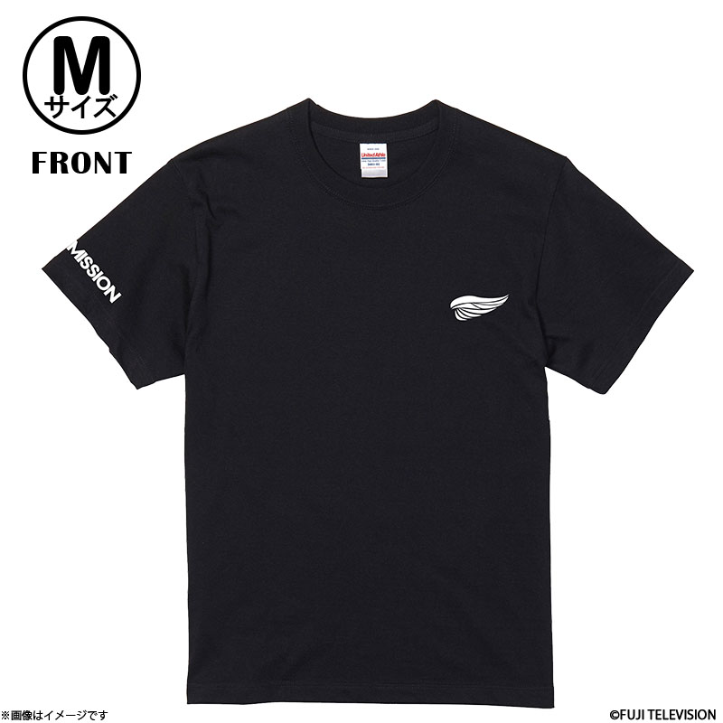 MAZZEL DUO MISSION Tシャツ 黒 Mサイズ : フジテレビe!ショップYahoo