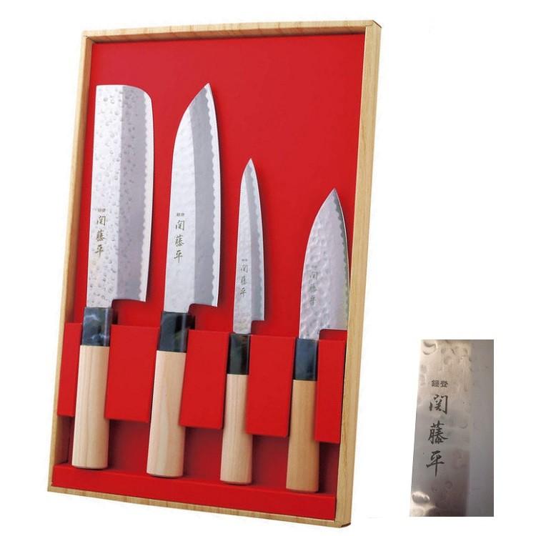 関鍔蔵作 包丁 3本セット 三徳包丁・刺身包丁・小出刃包丁 初心者向け