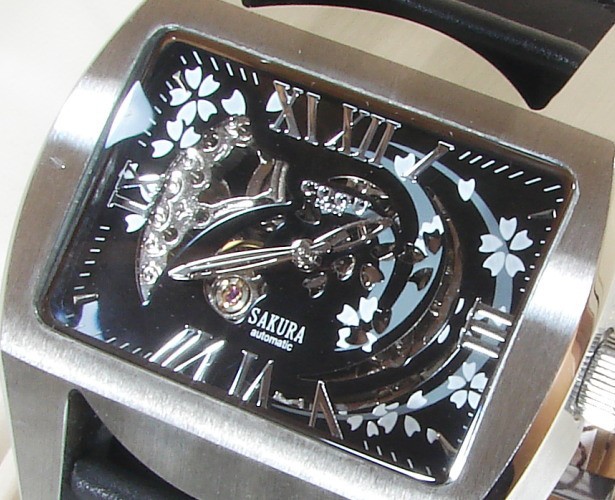 コグ COGU 桜限定 （オートマティック）自動巻き腕時計 SAKU-BK