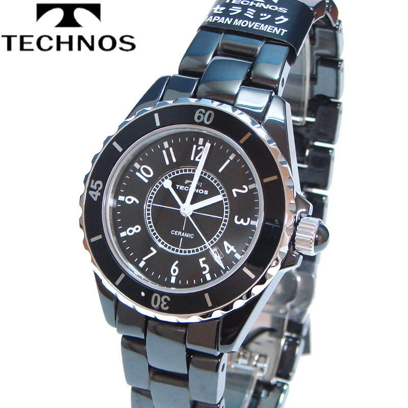 TECHNOS（テクノス） フルセラミック メンズウォッチ/腕時計 