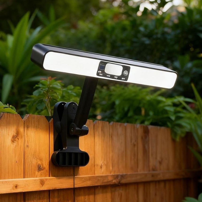 2個セット ソーラーライト クリップ 屋外 防水 吊り下げ マグネット