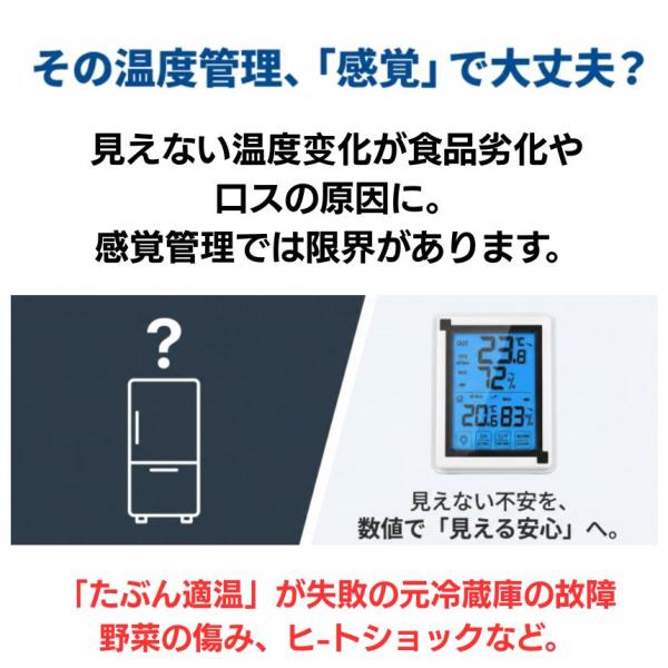 温湿度計 子機3個 湿度計 外気温 デジタル 外温度 室温計 温度湿度計