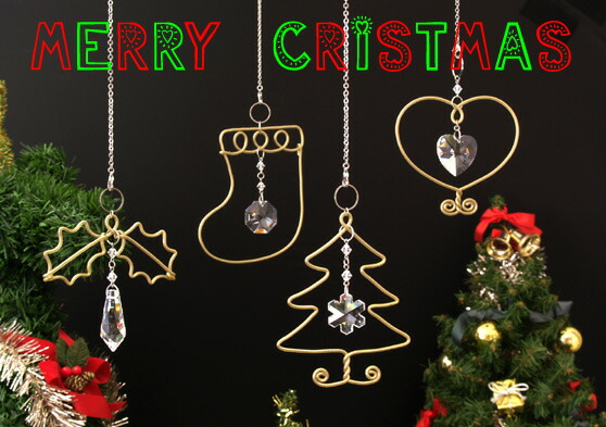 クリスマス オーナメント サンキャッチャー クリスマスツリー