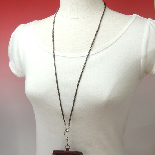 メール便 ネックストラップ アウトドアコード コードストッパー付き 長