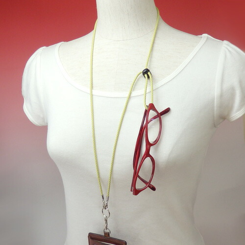 メール便 ネックストラップ アウトドアコード コードストッパー付き 長