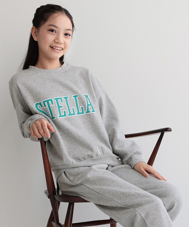 パジャマ キッズ スウェット 裏起毛 女の子 上下 セットアップ 冬 秋 