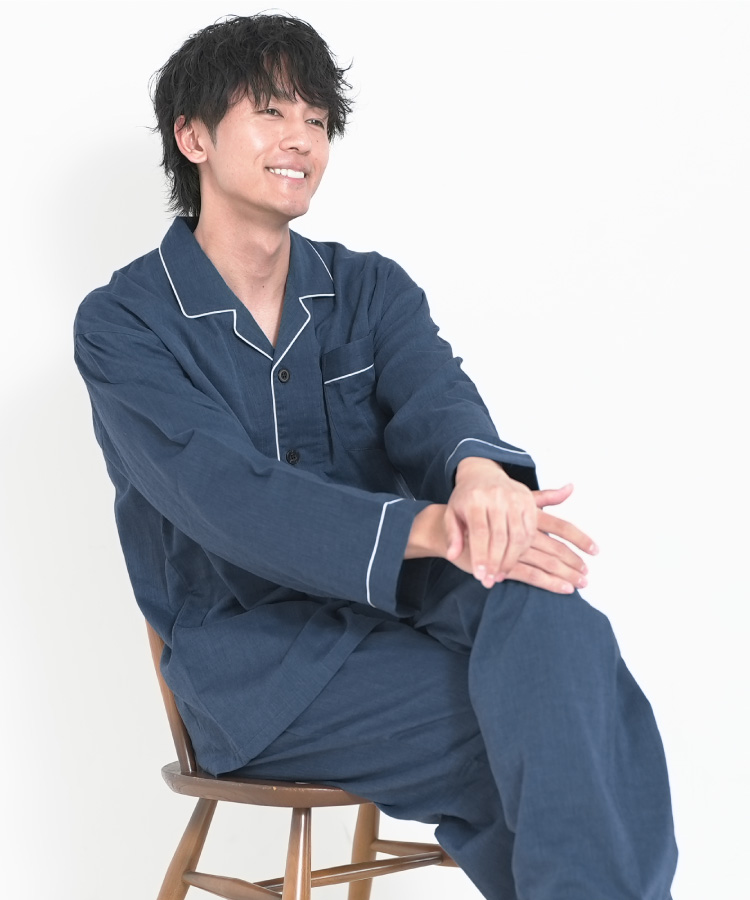 冬 コントラスト ライン ルームウェア メンズ ルームウェア メンズ 冬 コントラスト ライン