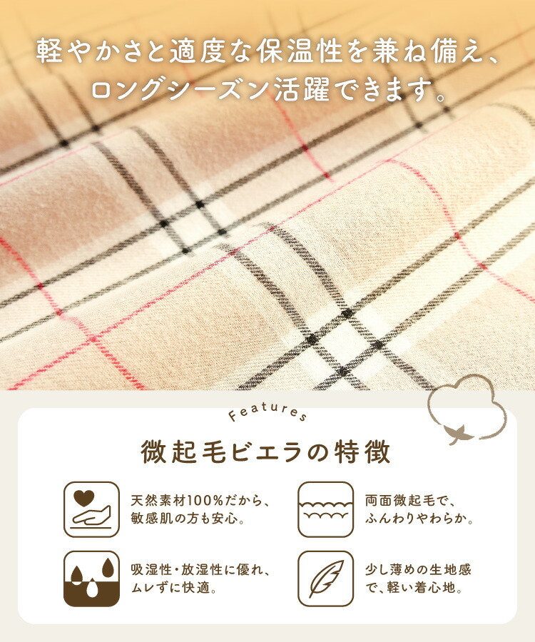 ネグリジェ ワンピース 長袖 可愛い 前開き 綿100％ 秋 春 パジャマ ワンピース レディース ビエラ素材 ソフト加工 コットン チェック 入院 ロング 産後 マタニティ Roomsuppli ルームサプリ M L LL 2L サイズ