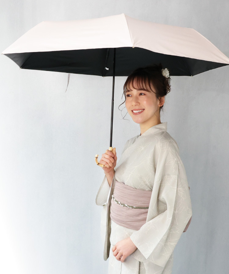 超高価【美品】Haruka Kanata e BB6用スリーブ付き CICIBELLA 折りたたみ傘 ポケット日傘 軽量 完全遮光 uvカット