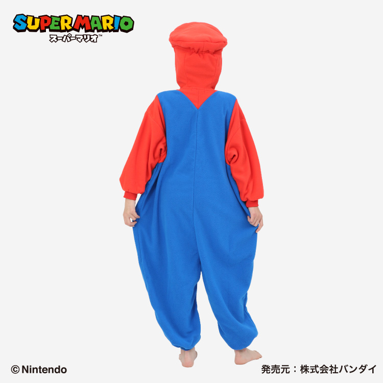 スーパーマリオ 着ぐるみ 子供用 マリオ スーパーマリオブラザーズ