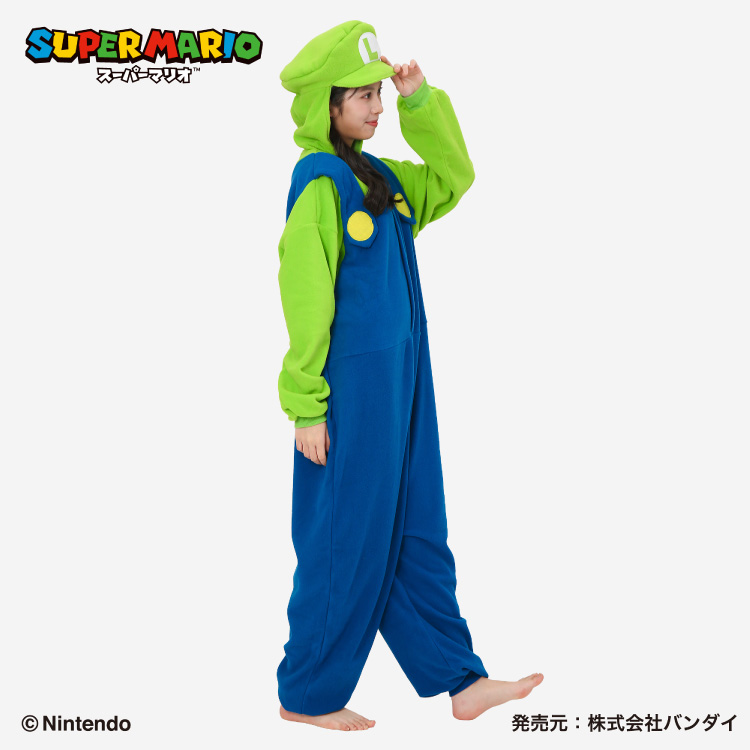 スーパーマリオ 着ぐるみ 大人用 ルイージ スーパーマリオブラザーズ