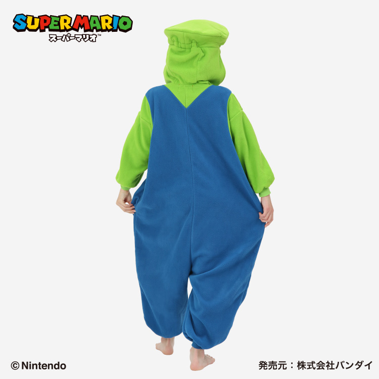 スーパーマリオ 着ぐるみ 子供用 ルイージ スーパーマリオブラザーズ