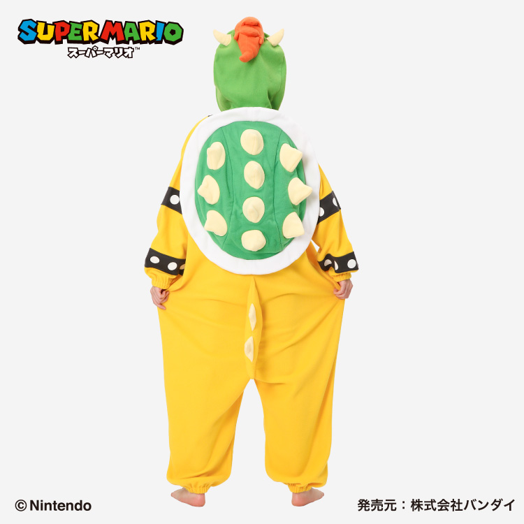 スーパーマリオ 着ぐるみ パジャマ 大人用 フリース クッパ スーパー