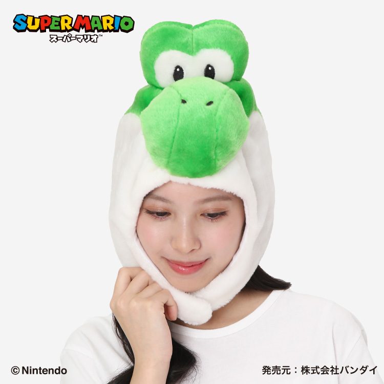 ヨッシー　着ぐるみ　バックセット　大人　フリース　マリオ　ハロウィン　サザック cap-ban234_1.jpg