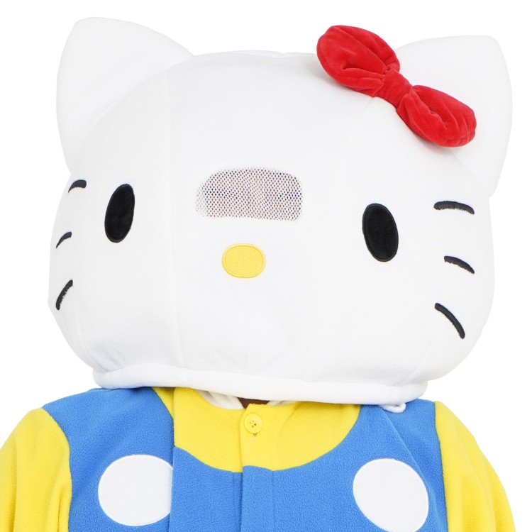 sanrio 被り物 デカヘッド ハローキティ キャップ 大人用