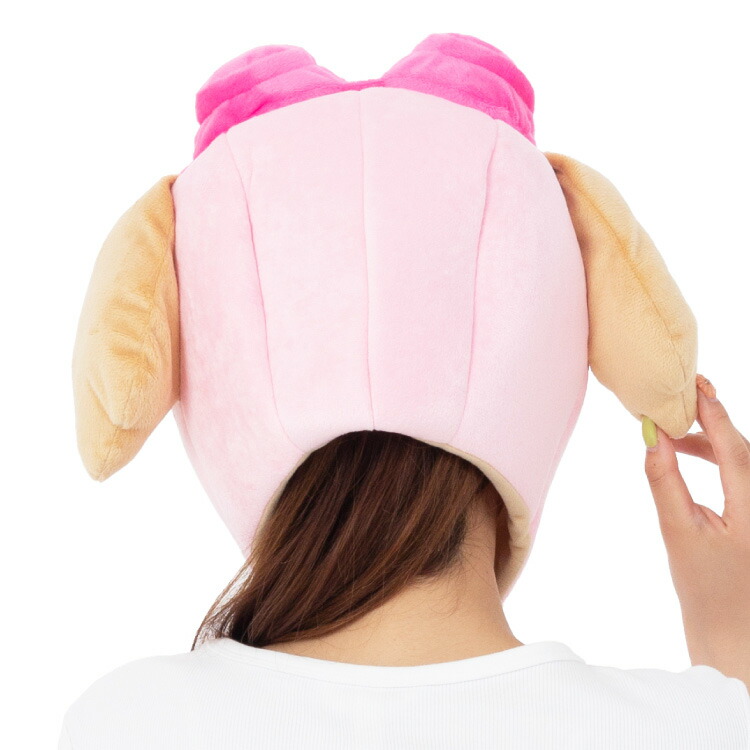 キャップ 着ぐるみキャップ パウパトロール スカイ パウ・パトロール  大人用 帽子 ハロウィン ハロウィーン かぶりもの 被り物 プチハロウィン イベント コスプレ 仮装 学祭 USJ 忘年会 サザック SAZAC