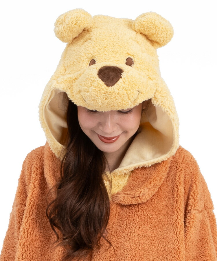 着ぐるみ ボア素材 プーさん くまのプーさん 大人用 ハロウィン ハロウィーン 衣装 変装 変身 コスチューム ギフト プレゼント コスプレ 仮装 学祭 USJ イベント