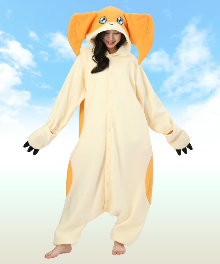 デジモン 着ぐるみ パジャマ 大人用 デジモンアドベンチャー デジタル