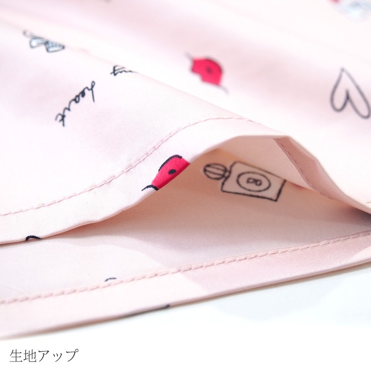 ネグリジェ 長袖 サテン パジャマ ワンピース シルクタッチ