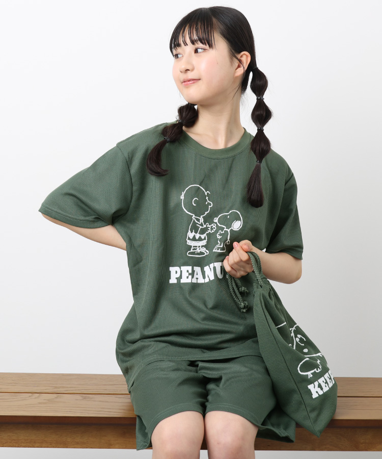SNOOPY（スヌーピー） ルームウェア パジャマ 上下セット 半袖 夏