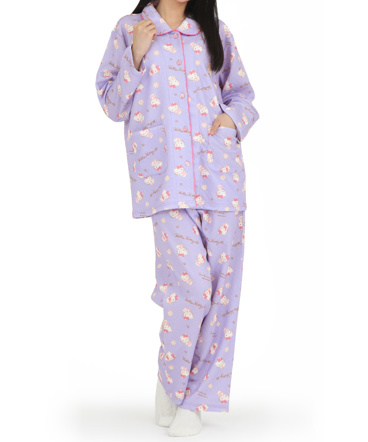 sanrio パジャマ レディース 長袖 キティ クロミ サンリオ
