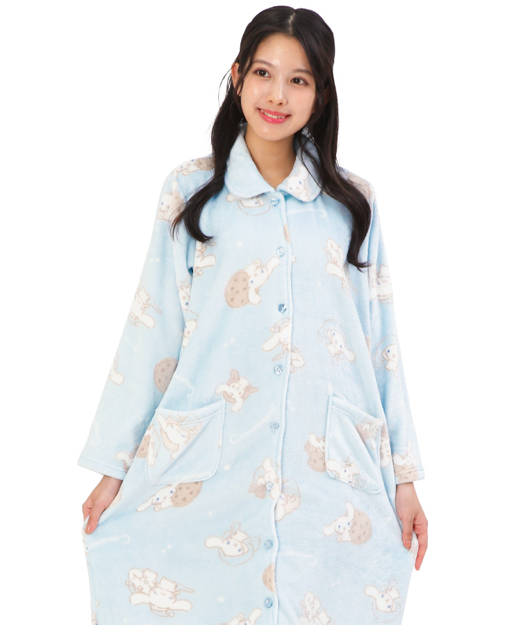 ロゼミューズ RoséMuse シナモロール シナモン ルームウェア ブルー Cinnamoroll collab marshmallow knit set – BUNNY APARTMENT