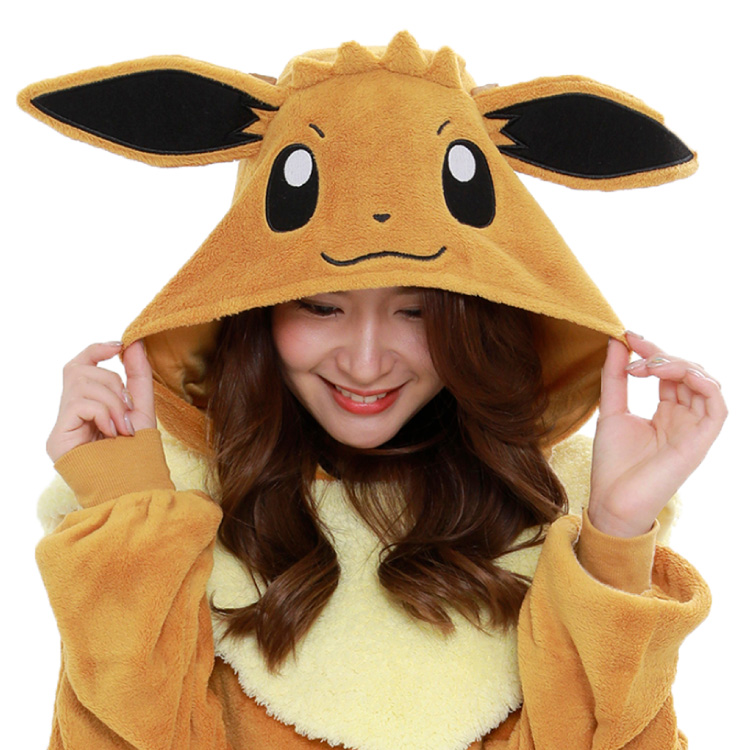 Pokemon（ポケモン） 着ぐるみ パジャマ 大人用 イーブイ
