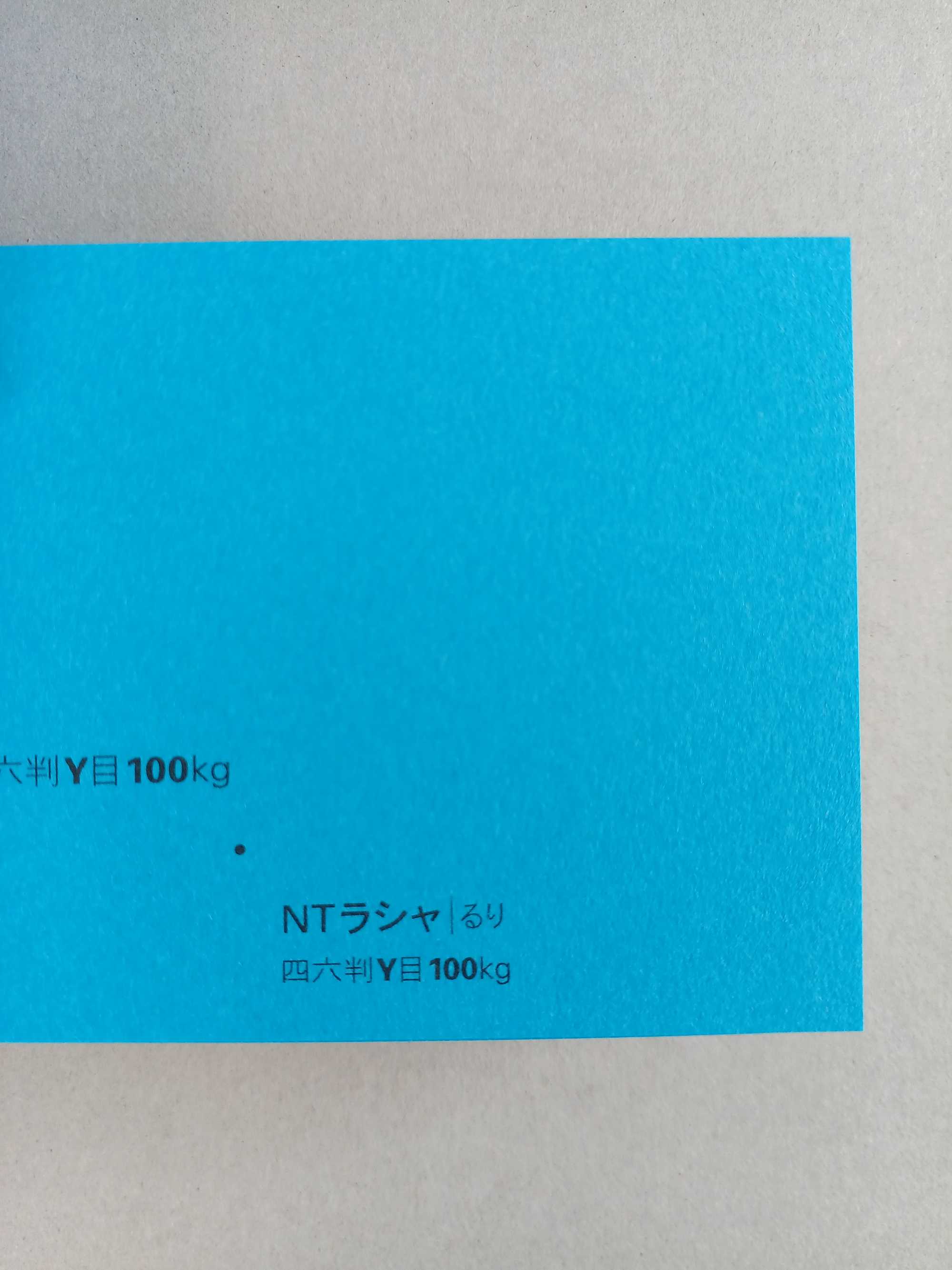 NTラシャ 100kg A4/33枚入 ＜選べる50色＞ 厚さ0.17mm 297mm×210mm