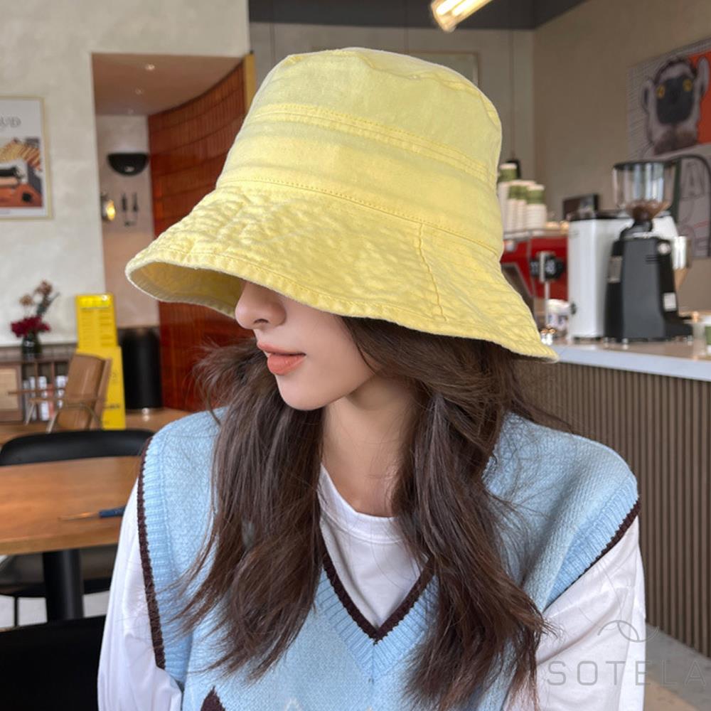 バケットハット 小顔 UV対策帽子 韓国