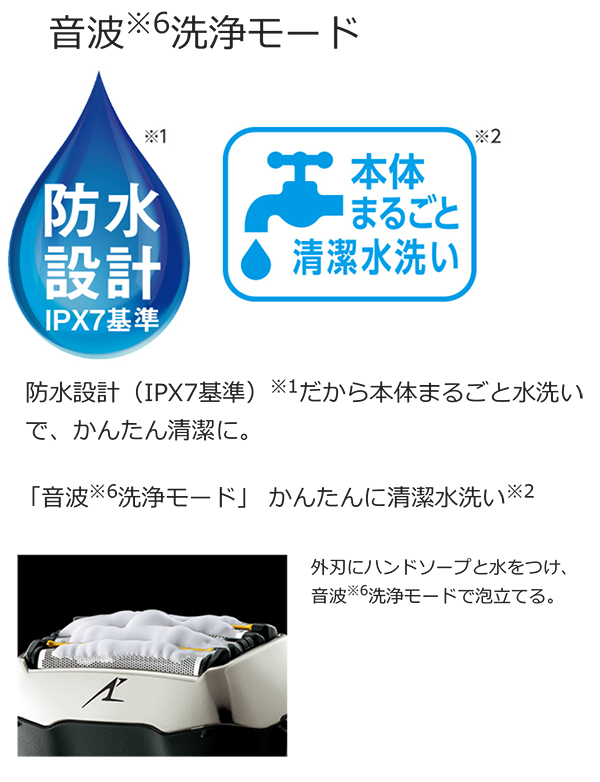 パナソニック ラムダッシュ 5枚刃 メンズシェーバー ひげ剃り 電気