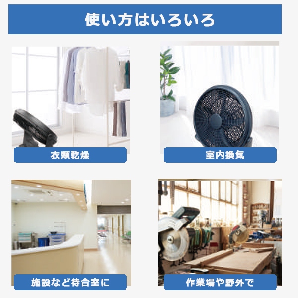 扇風機 サーキュレーター大型扇風機 据え置き 工場扇 ハイパワー