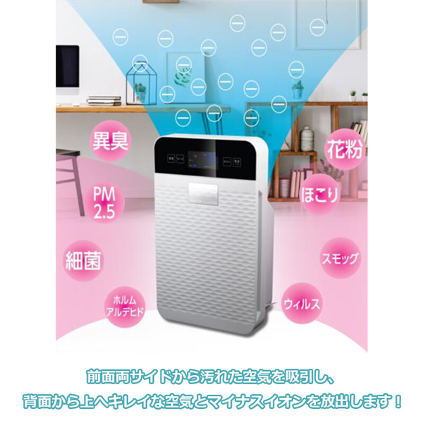 マイナスイオン空気清浄機 新発売!!マイナスイオン空気清浄機 HT-BJ002 | 株式会社イトウの