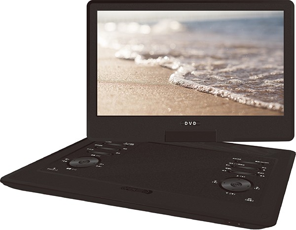 D.V.Dプレイヤー 13.3インチDVDプレーヤー CDリッピング録音機能付き 3電源方式 AV出力