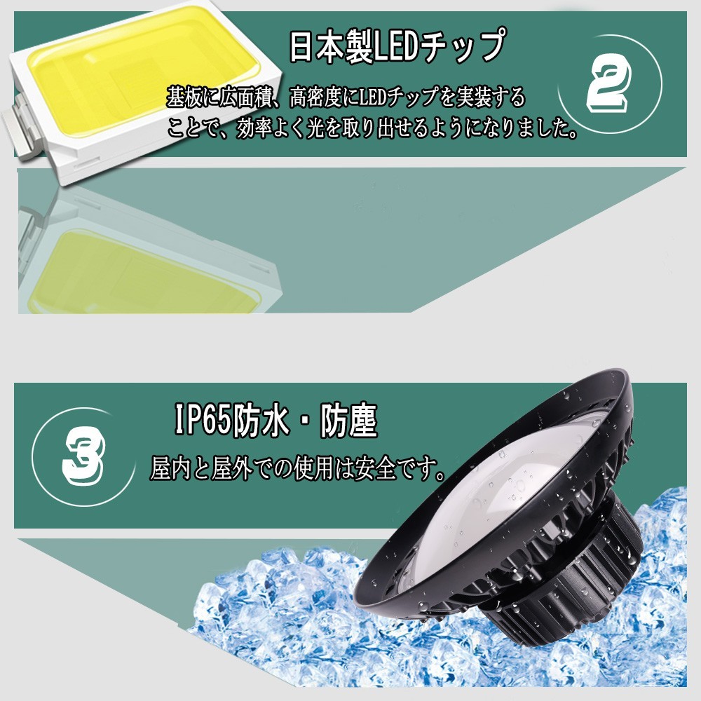 Buvan 超高辉度　UFO型 高天井照明 LED 高天井灯 昼光色 6500K Amazon.co.jp: Buvan 【最新型・超高辉度】UFO型 高天井照明 LED 高