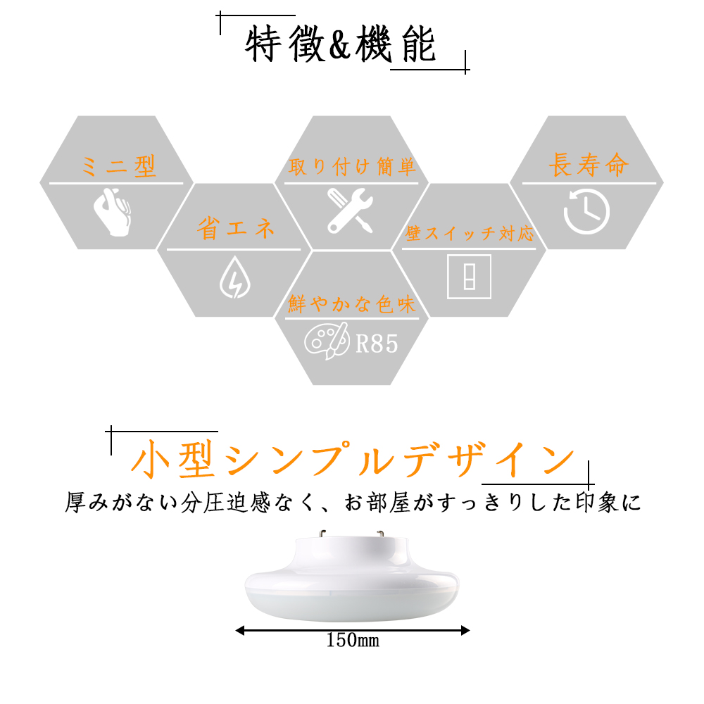 LED シーリングライト 4畳用 6畳用 シーリングライト LED LED 照明器具 天井照明 リビング 玄関 階段 台所 廊下 キッチン 寝室 2年保証｜shopping2｜02