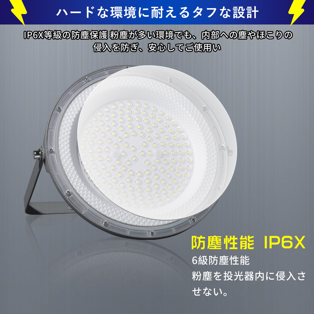 高天井用LED照明 200W 40000lm 2000W水銀灯相当 LED高天井照明 LED