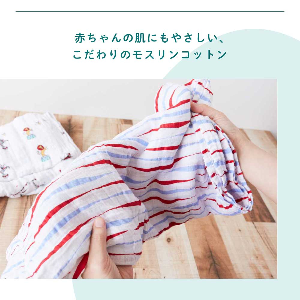 aden+anais（エイデンアンドアネイ） モスリンスワドル4枚入り