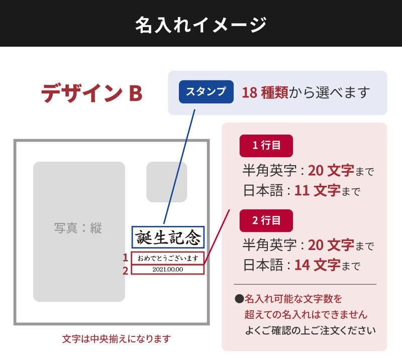 名入れ説明