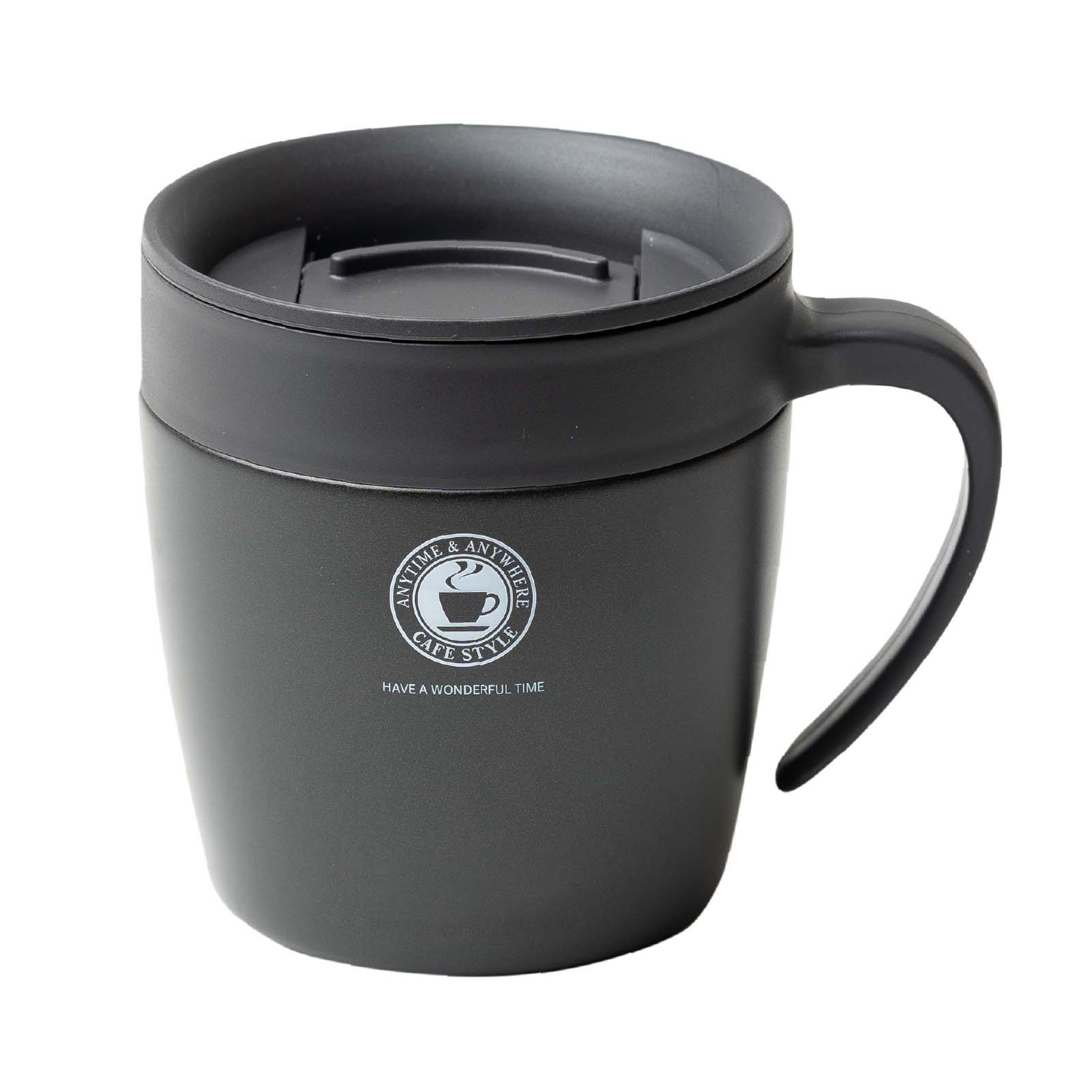 ヘーベルハウス　マグカップ アスベル（ASVEL） 真空断熱マグカップ 蓋付き 330ml フタ付 おしゃれ