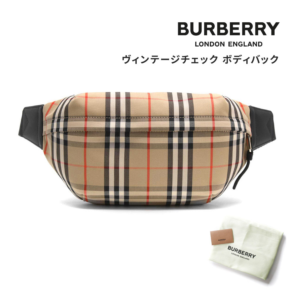 BURBERRY バーバリー 8010430 MEDIUM VINTAGE CHECK チェック ボディ 