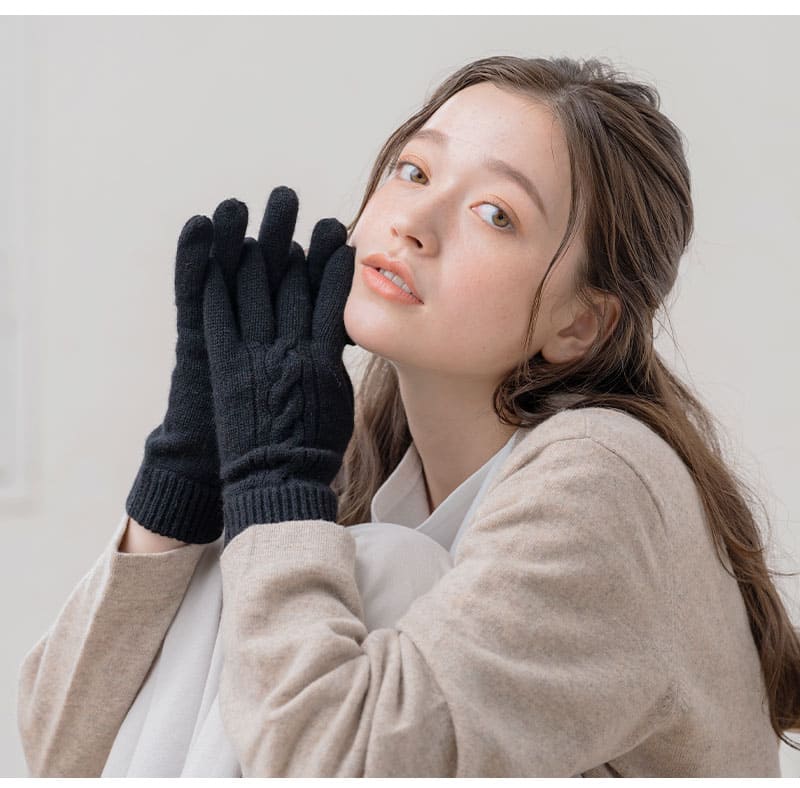 手袋 レディース カシミヤ カシミヤ100％ カシミア 女性 プレゼント グローブ 女性 友達 アルカディアルカ arcadiarca 防寒 クリスマス プレゼント 即日発送