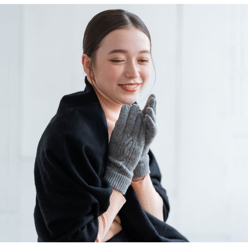 手袋 レディース カシミヤ カシミヤ100％ カシミア 女性 プレゼント グローブ 女性 友達 アルカディアルカ arcadiarca 防寒 クリスマス プレゼント 即日発送