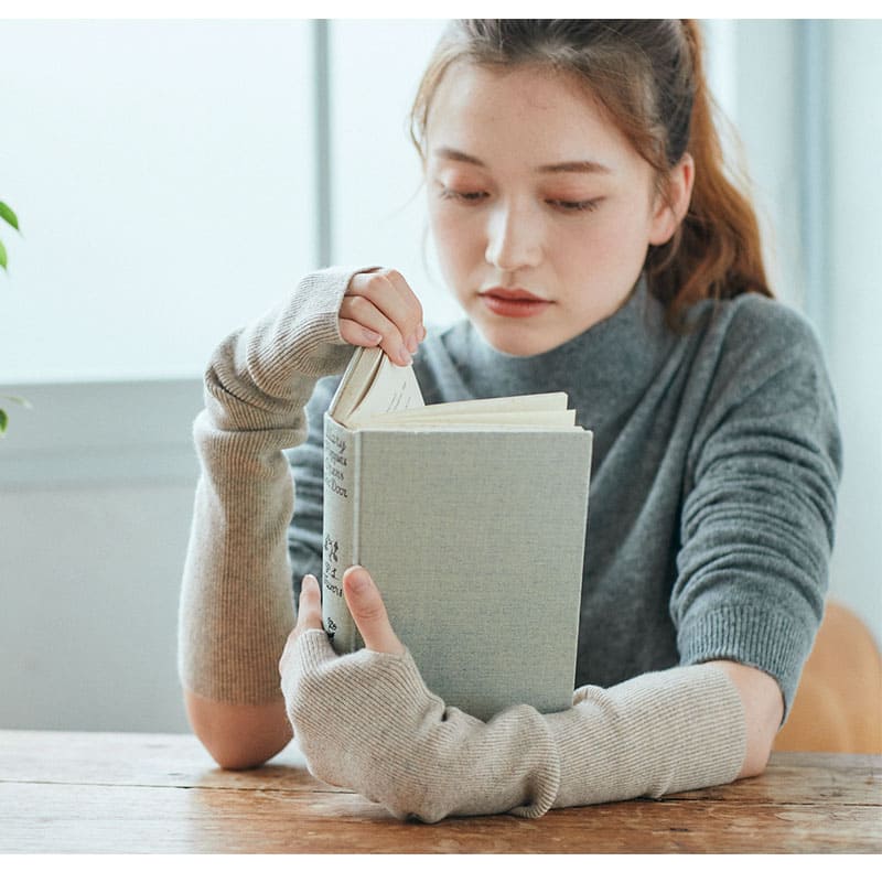 アームウォーマー カシミア カシミヤ カシミヤ100％ レディース 女性 アルカディアルカ arcadiarca